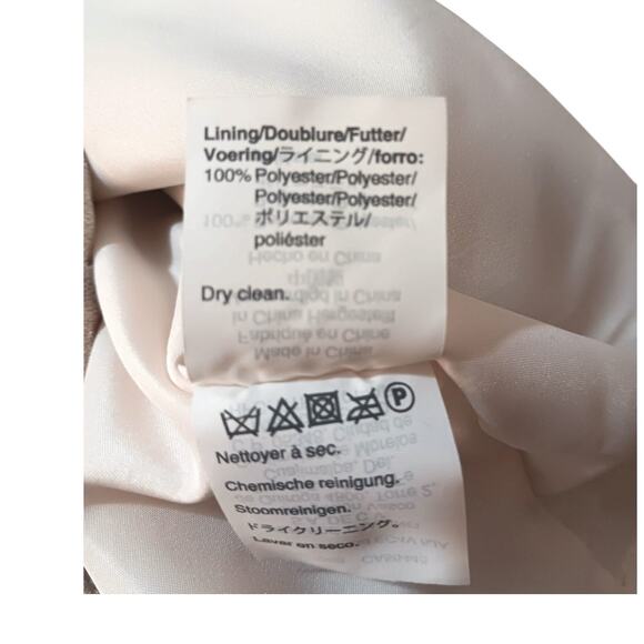 J. CREW Velvet Velour Short Sleeve Top Shirt Blouse Medium Beige Tan Neutrals - Picture 9 of 9